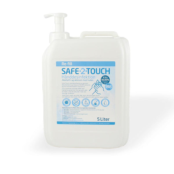 Safe2Touch - Dezinfectarea mâinilor - 5 litri