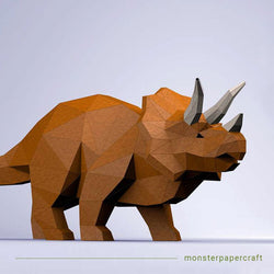 DIY/κάντε το μόνοι σας Δεινόσαυρος - Triceratops